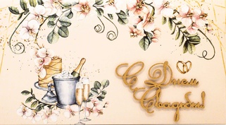 С074 Конверт Simple Cards - Свадебный эскиз